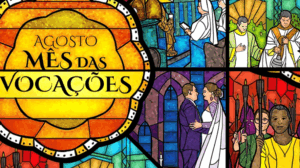 Vitral Mês das Vocações